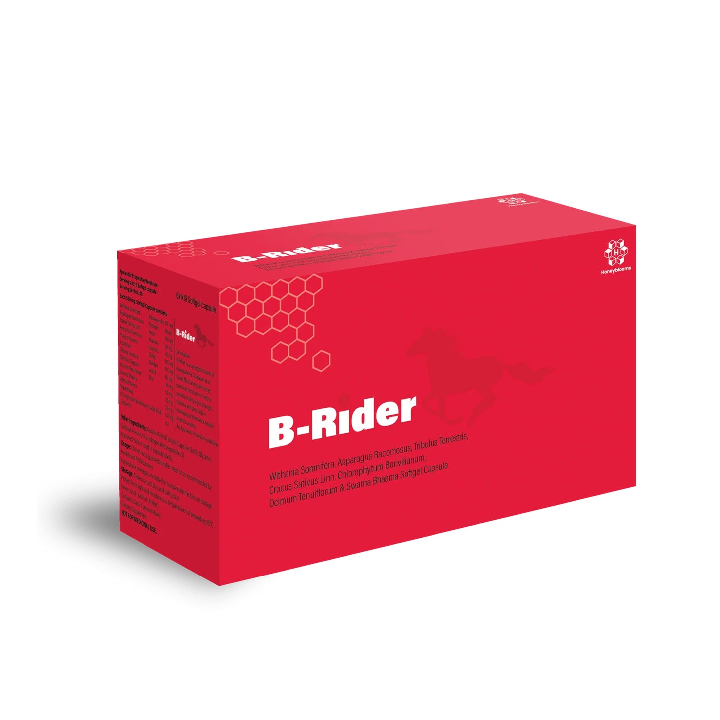 HONEY BLOOMS B - RIDER SOFTGEL CAPSULES