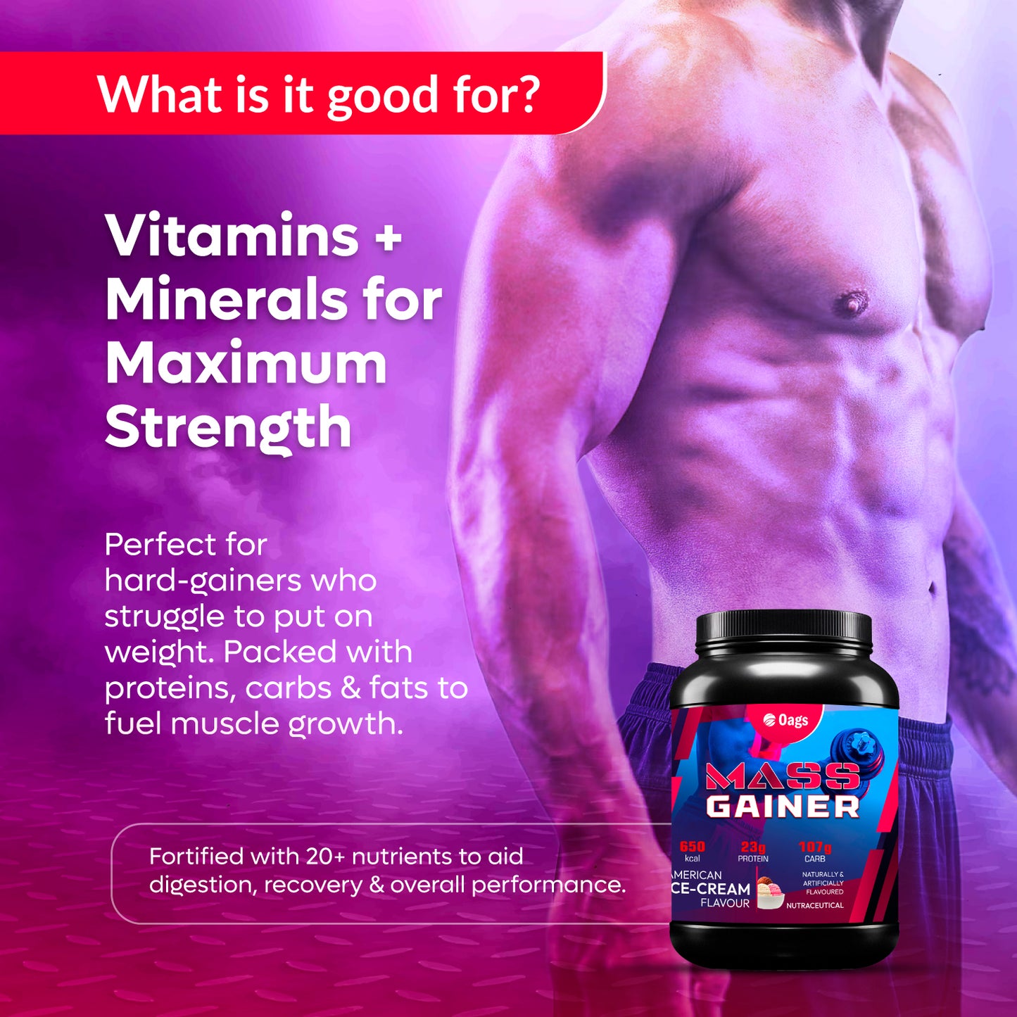 OAGS MASS GAINER