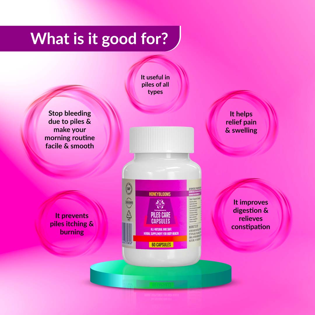 HONEY BLOOMS PILES CARE CAPSULES