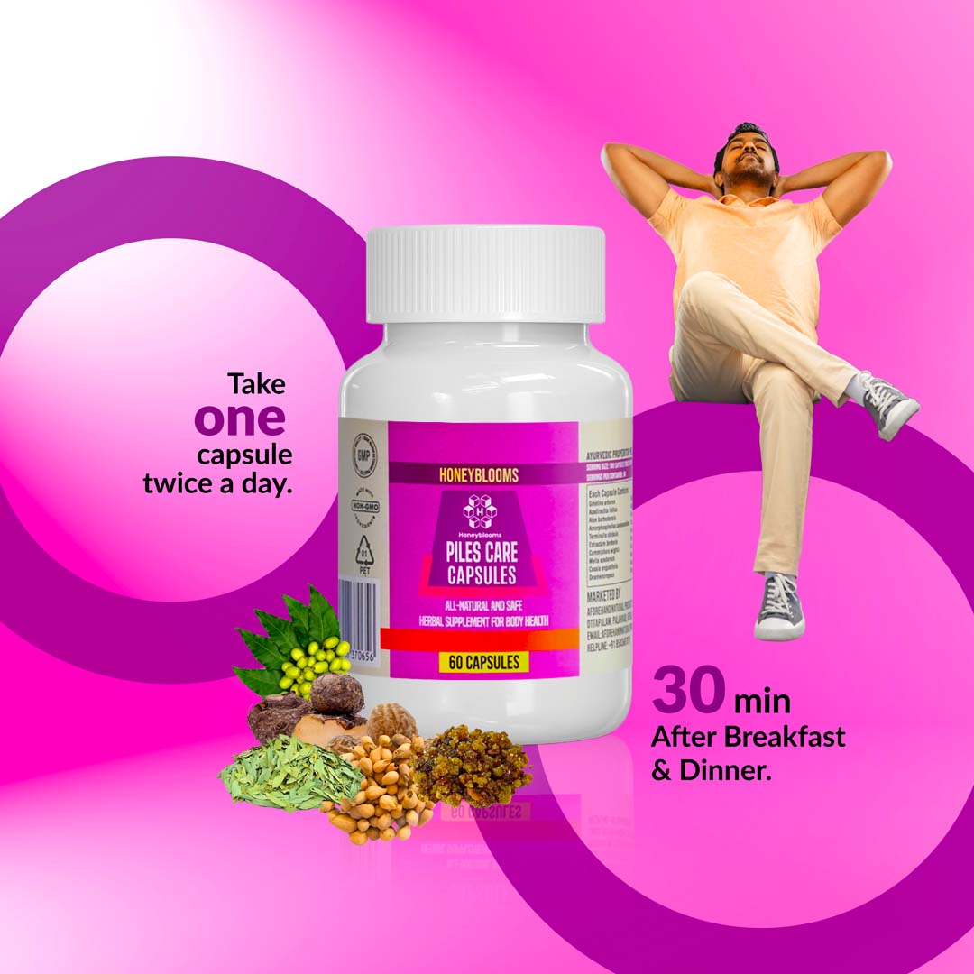 HONEY BLOOMS PILES CARE CAPSULES