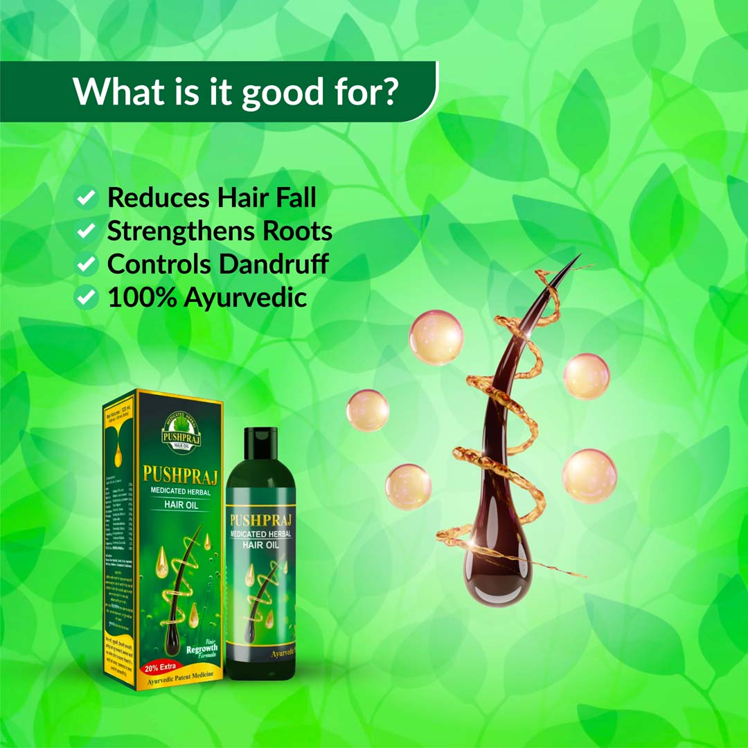 PUSHPRAJ MEDICATED HAIR OIL