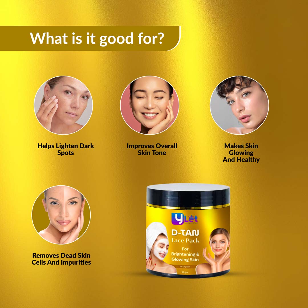 YLET D-TAN FACE PACK