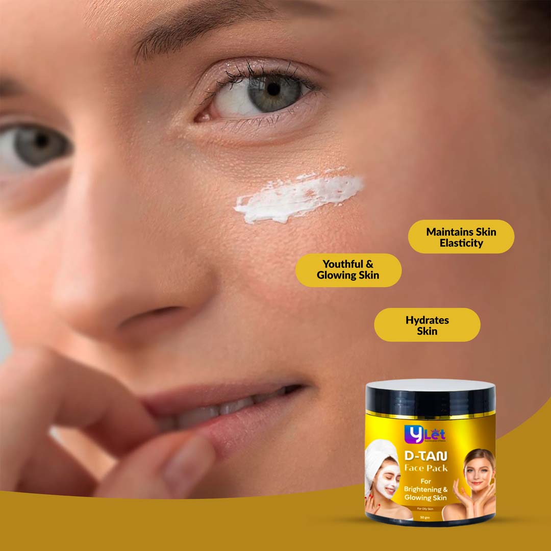 YLET D-TAN FACE PACK