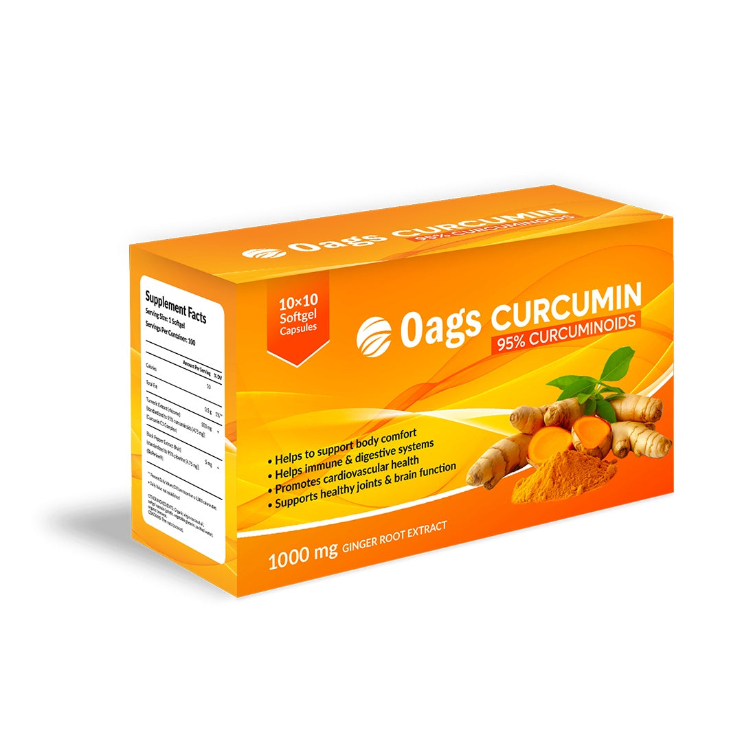 Oags Curcumin Softgel Capsules