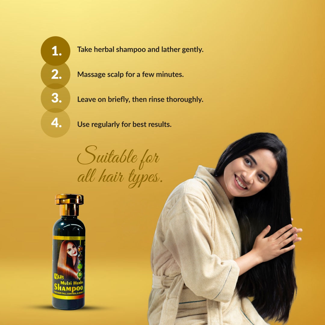 YLET MULTI HERBS SHAMPOO