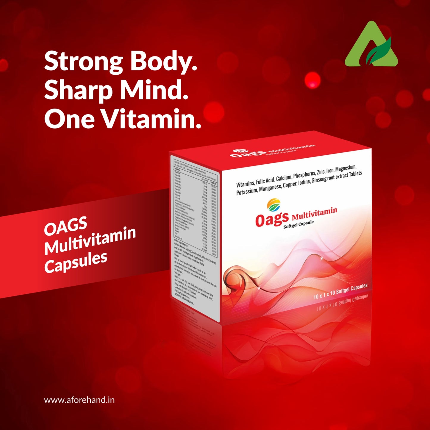 OAGS MULTIVITAMIN SOFT GEL CAPSULES