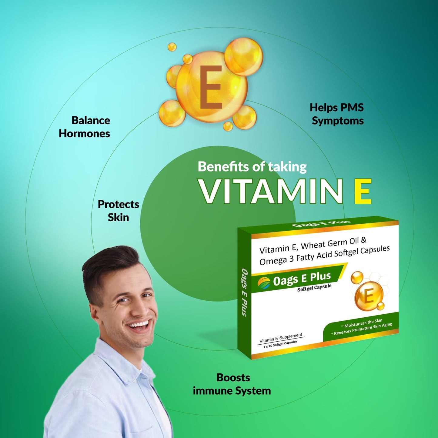 OAGS E PLUS SOFTGEL CAPSULES