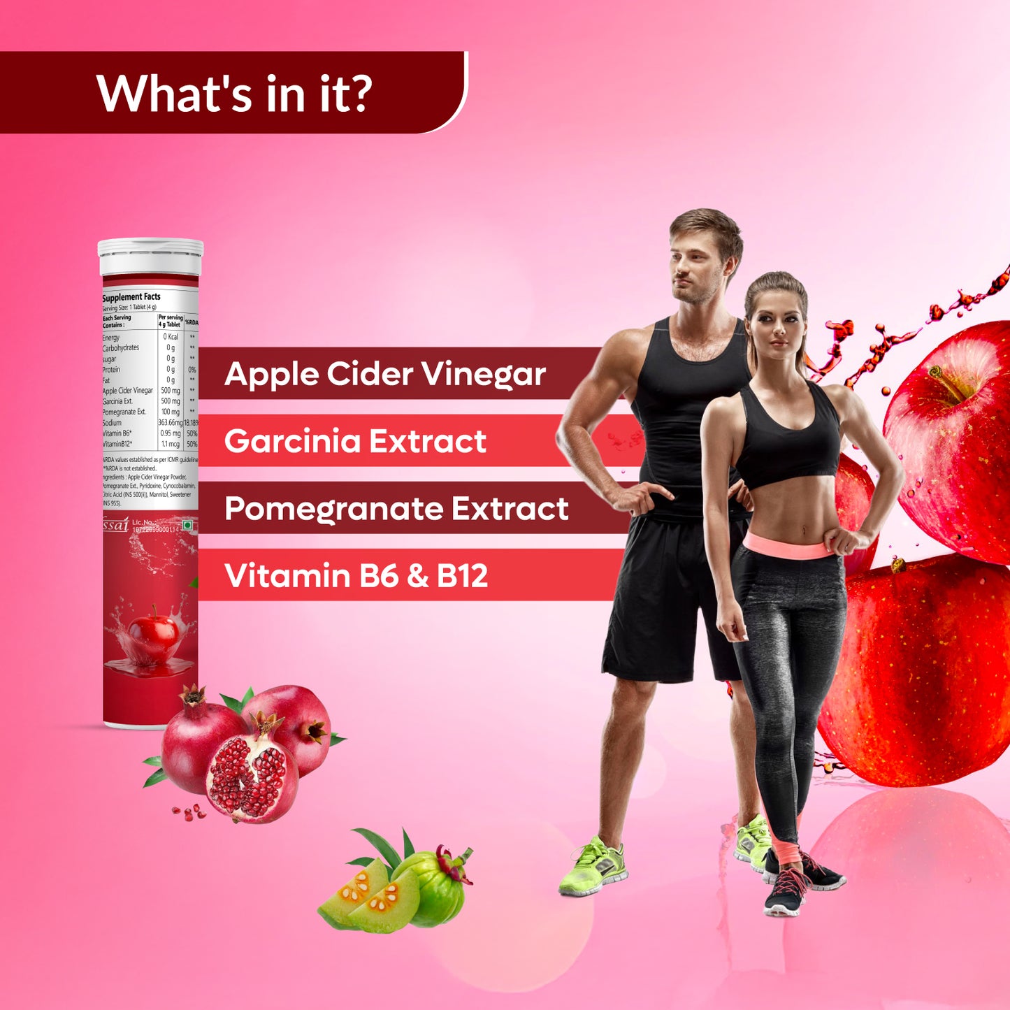 OAGS APPLE CIDER VINEGAR EFFERVESCENT TABLETS