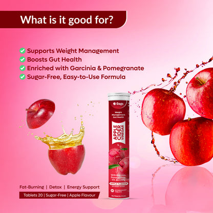 OAGS APPLE CIDER VINEGAR EFFERVESCENT TABLETS