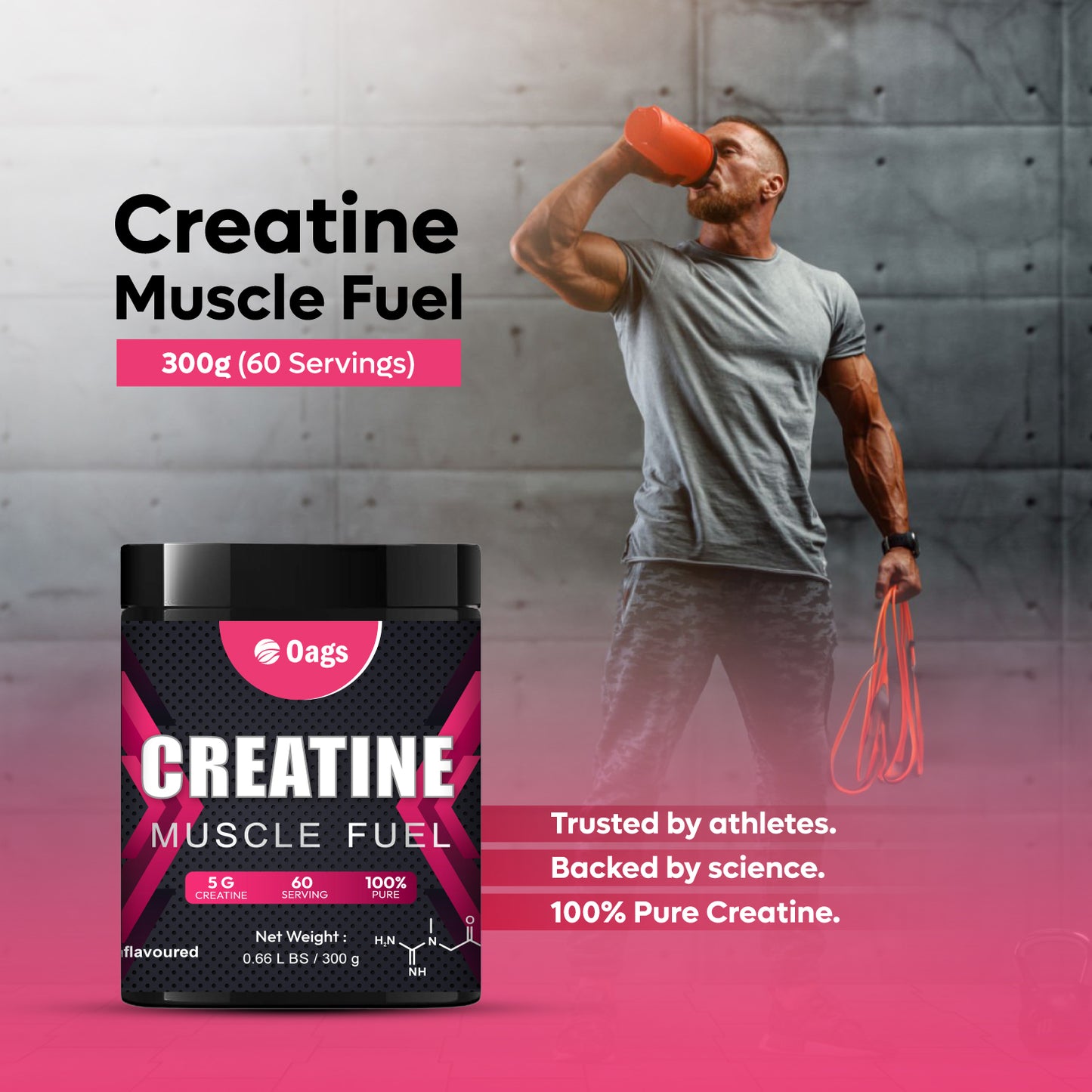 OAGS CREATINE – MUSCLE FUEL