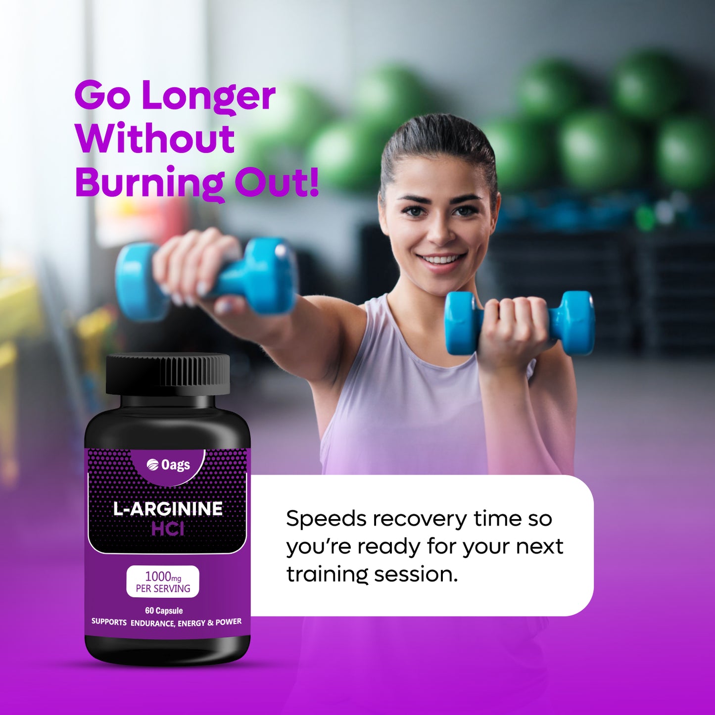 OAGS L-ARGININE HCl CAPSULES