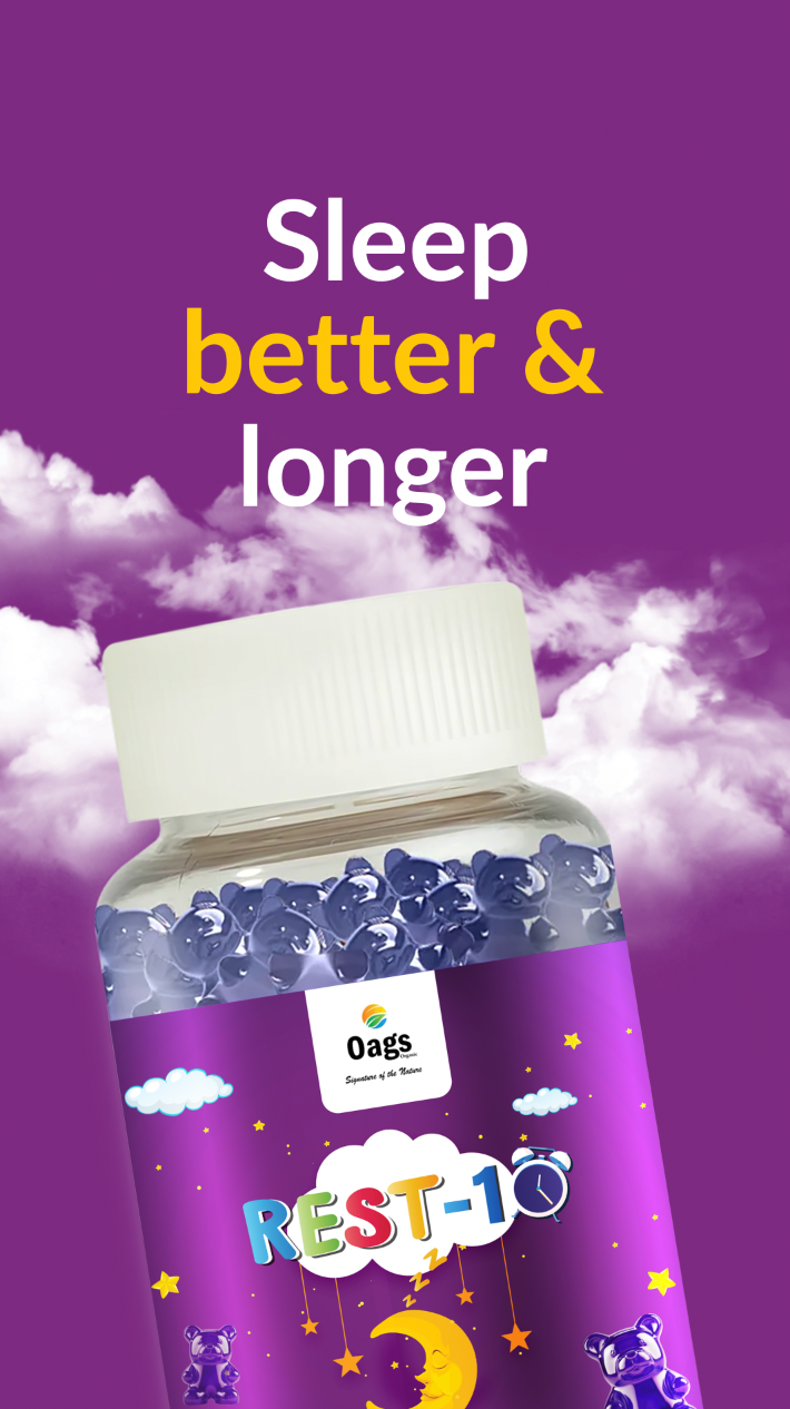 Oags Rest-10 Gummies