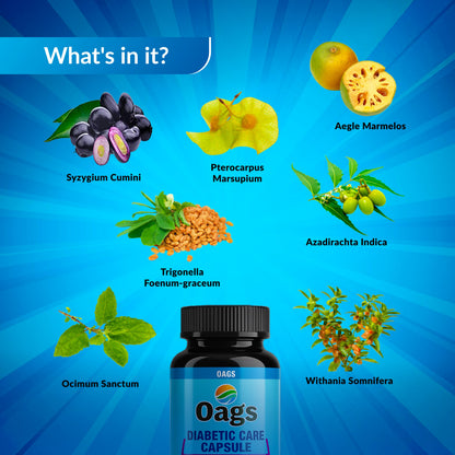 Oags Diabetic Care Capsules