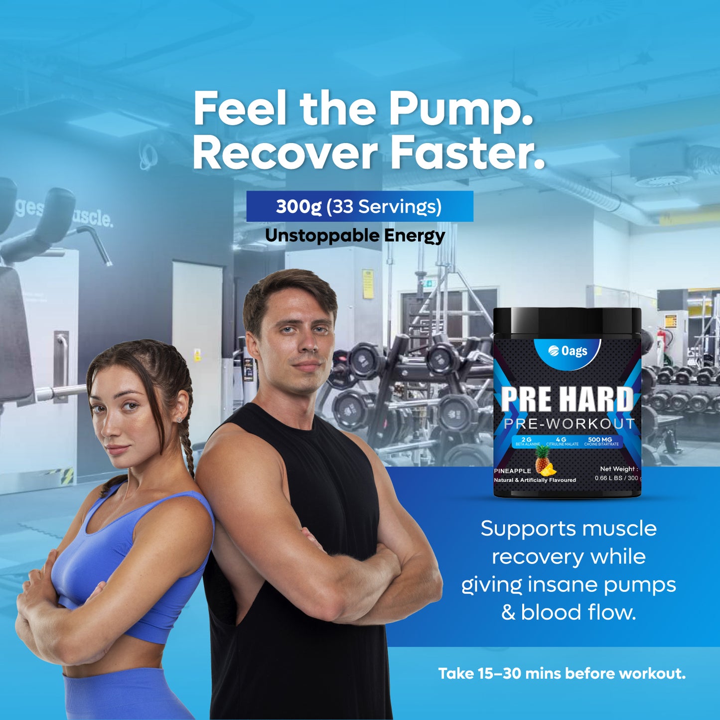 OAGS PRE HARD PRE-WORKOUT