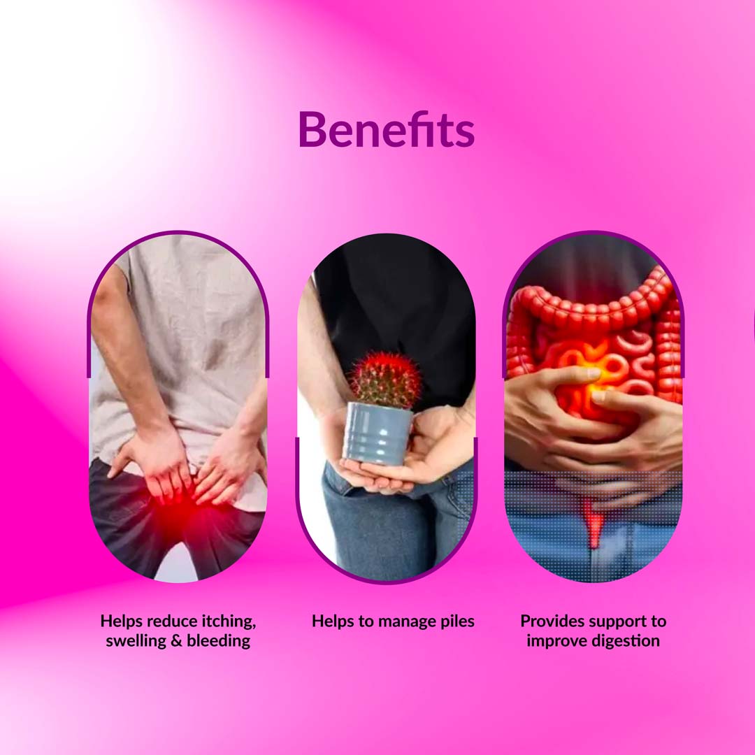 Honey Blooms Piles Care Capsules