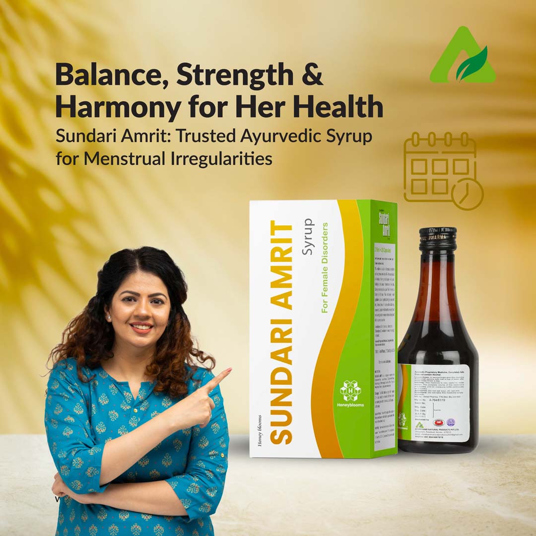 HONEY BLOOMS SUNDARI AMRIT SYRUP LEUCO-28 CAPSULES