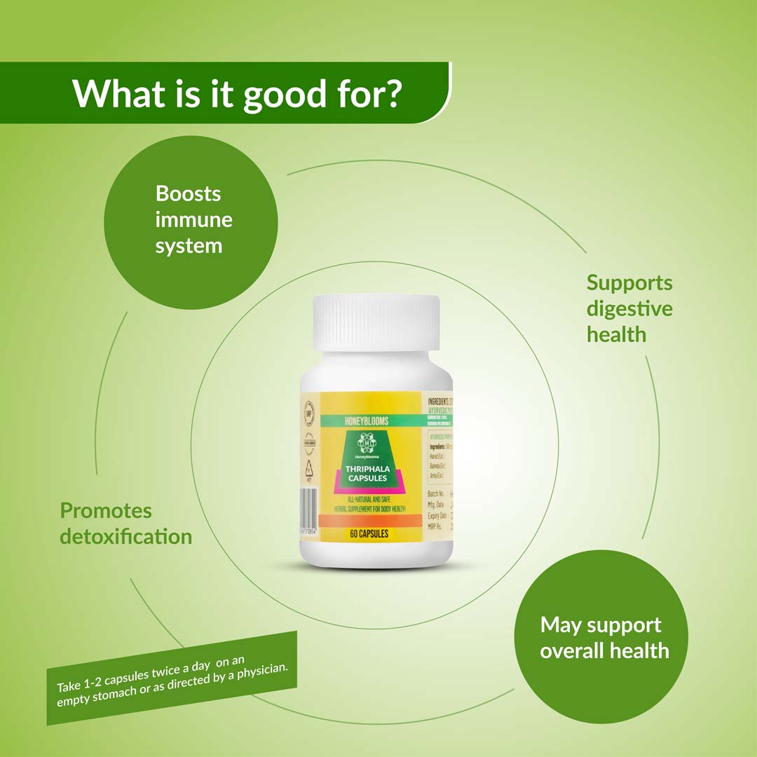 HONEY BLOOMS THRIPHALA CAPSULES