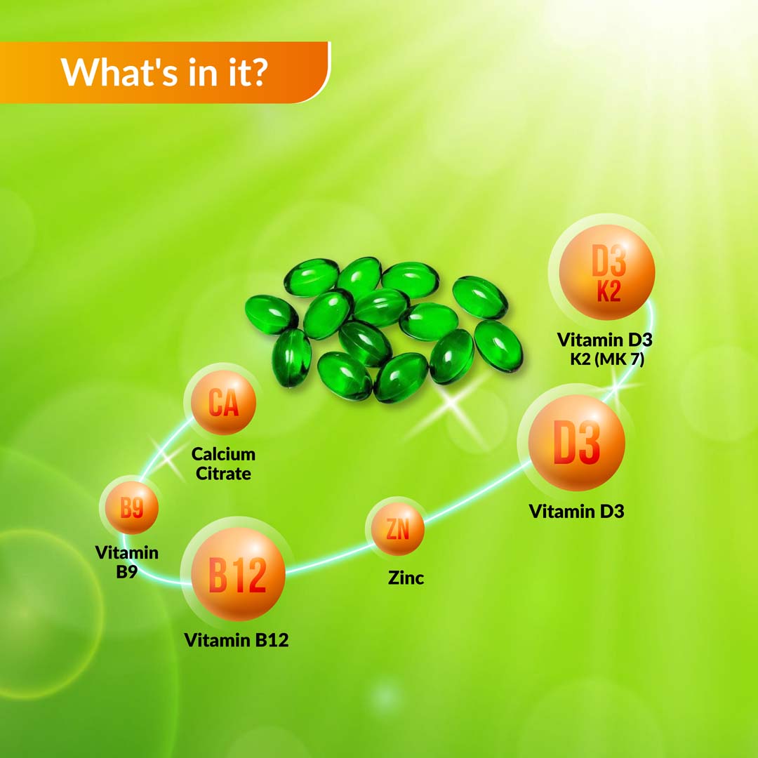 OAGS VITAMIN D PLUS SOFTGEL CAPSULES