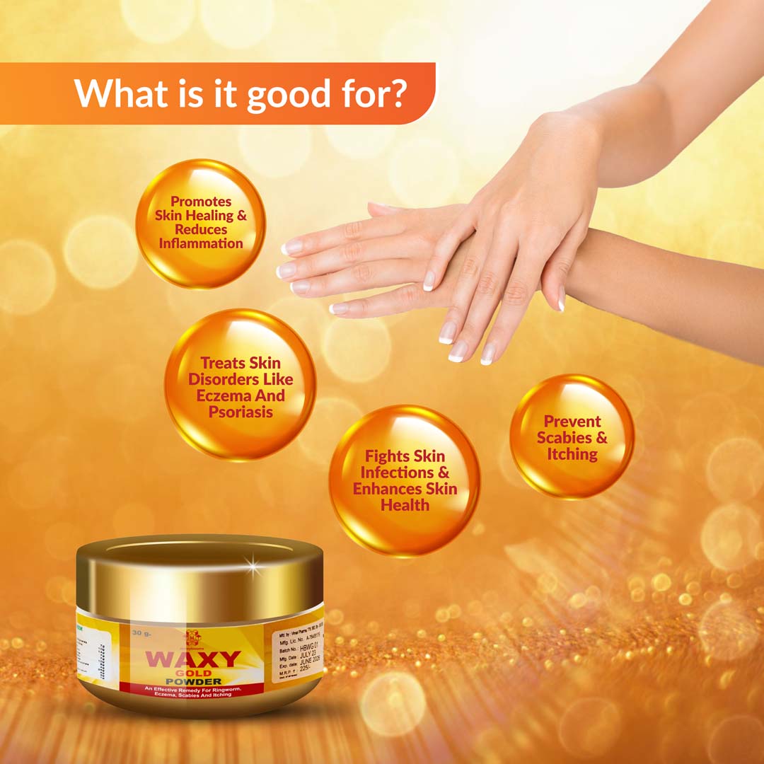 HONEY BLOOMS WAXY GOLD POWDER