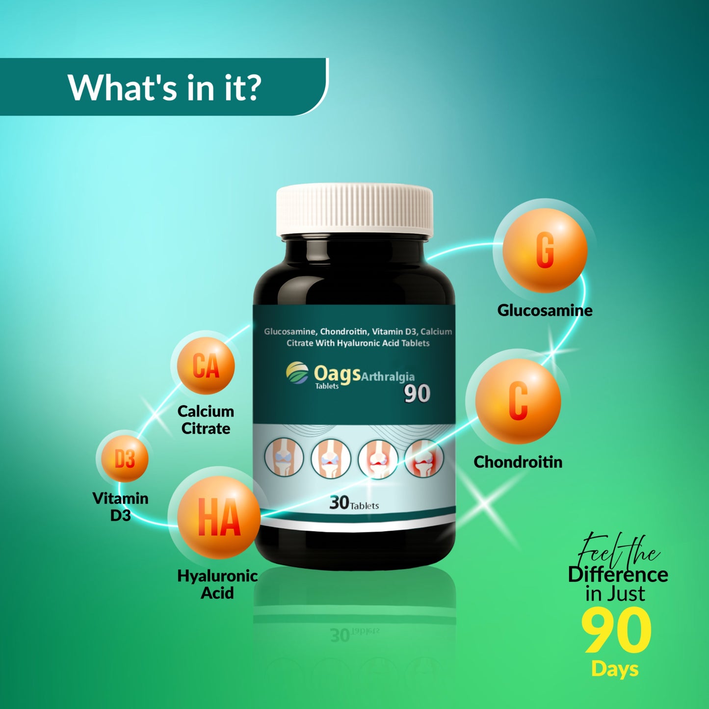 OAGS ARTHRALGIA 90 TABLETS