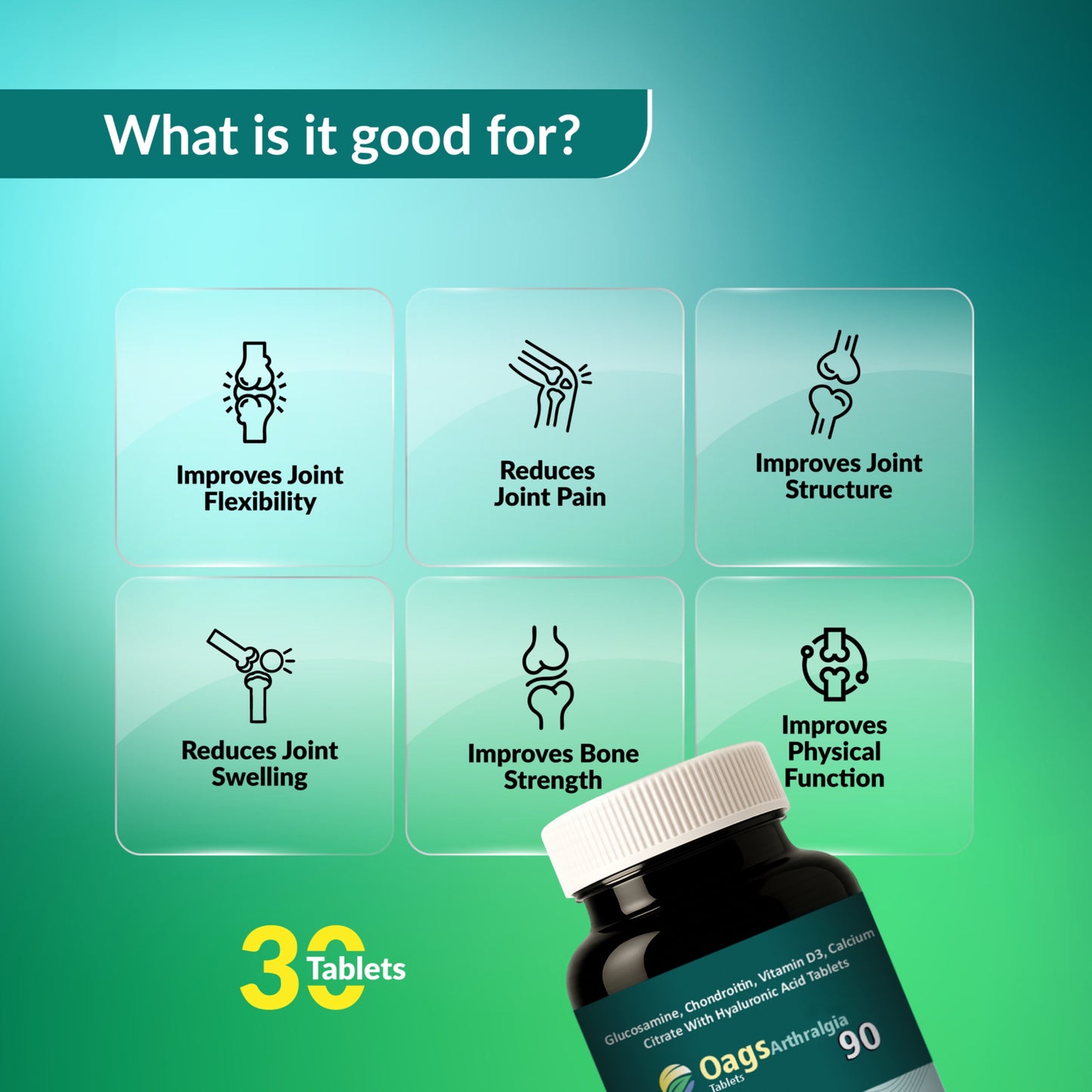 OAGS ARTHRALGIA 90 TABLETS