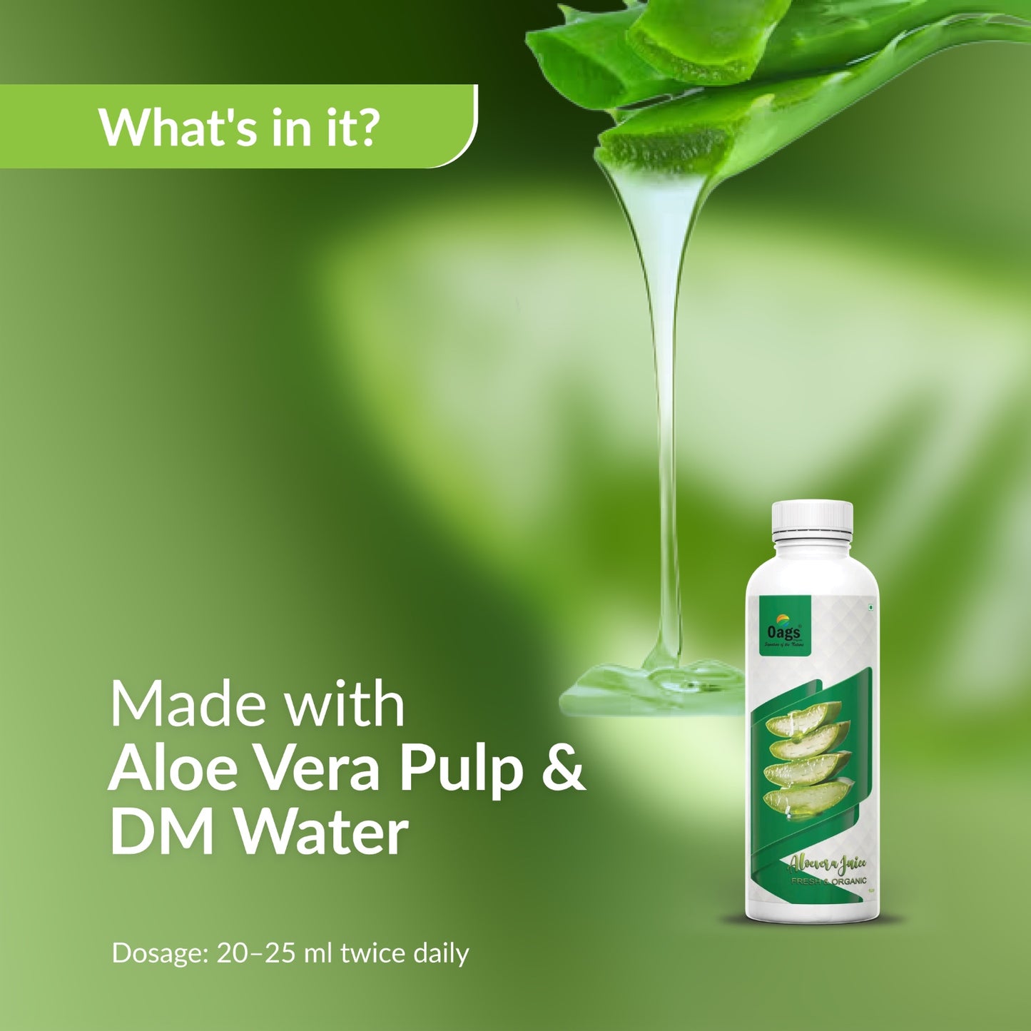 OAGS ALOE VERA JUICE